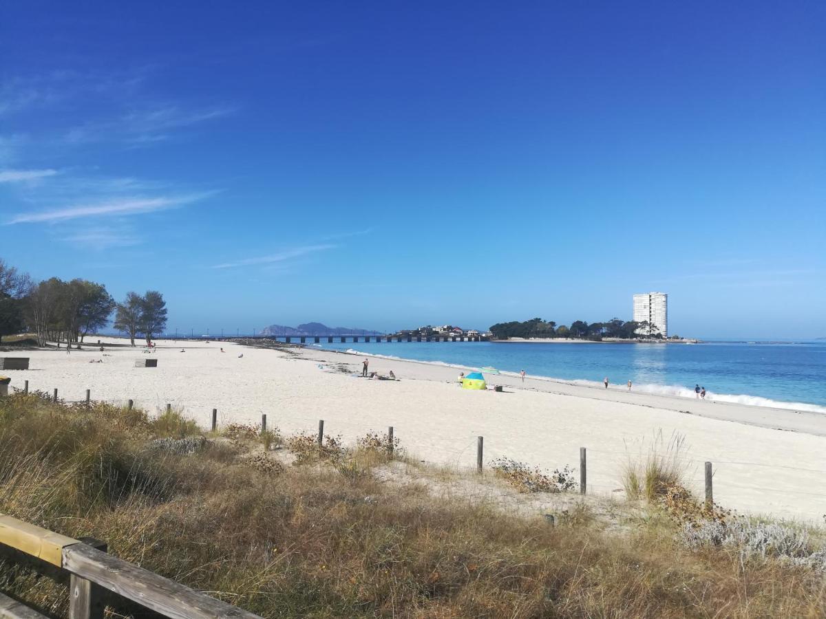Apartamento Vacacional En Playa Del Vao - Corujo Vigo Exteriér fotografie